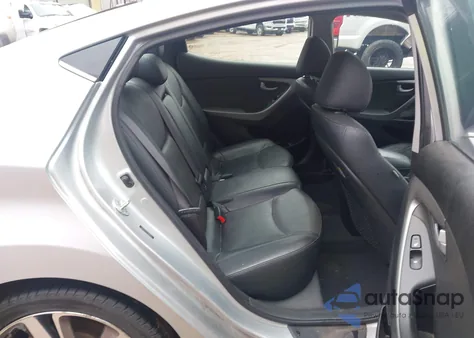 2014 Hyundai Elantra Limited from USA, damaged, VIN 5NPDH4AE0EH499422